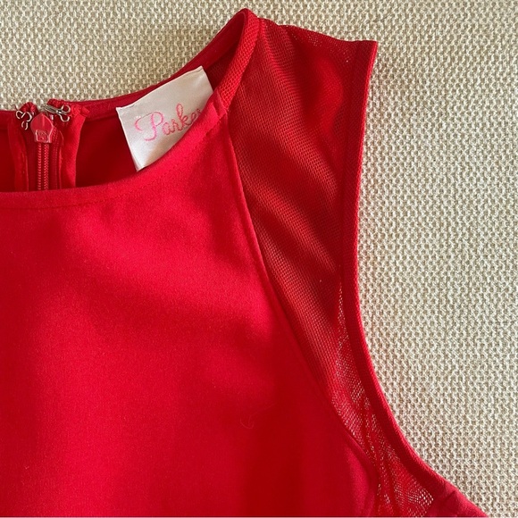 Red Bodycon Cutout Sheath Cocktail Dress Size S - Picture 10 of 11